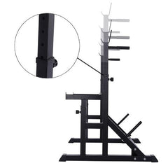 Heavy Squat Rack Weight Bar Stand with extensions Heavy Size