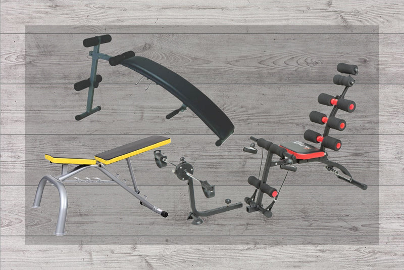 Rowing Machine, Abs Machines & Sit up Benches