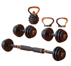 Plastic Weight Plates Set 30Kg with Kettlebell