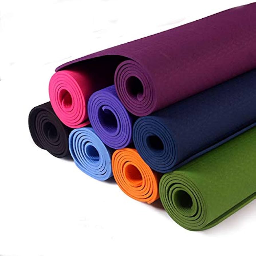 Yoga Mat 8mm PVC Assorted Colors