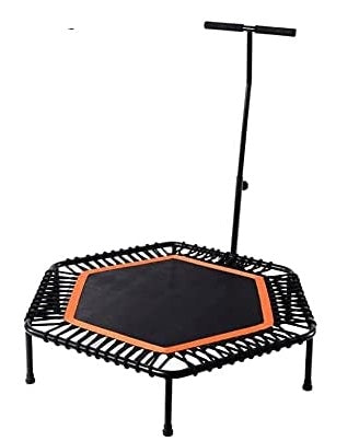 Fitness trampoline 100cm for weight loss Adjustable Handle Height