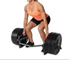 Barbell Olympic Trap Bar and Shrug Bar for Deadlifts 12.5KG