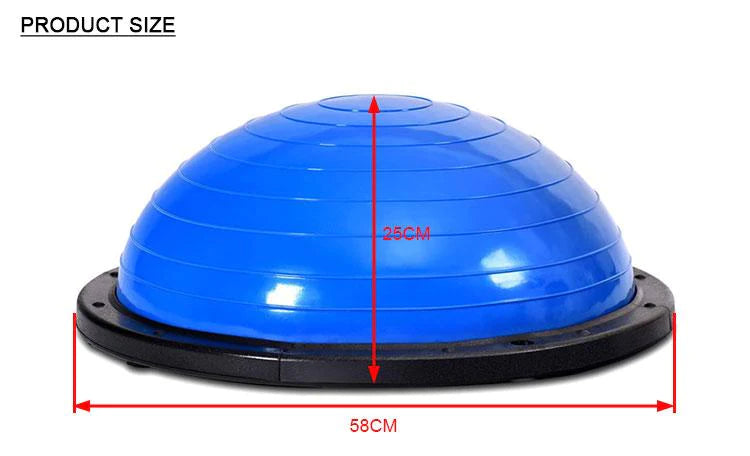 Bosu ball dimensions hotsell