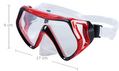 Mask and snorkel diving kit CONQUEST