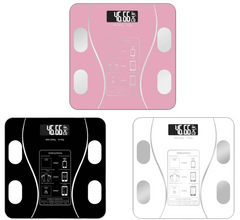 Bluetooth Weight Scale (USB Charging) Body Fat Scale BMI Smart Digital