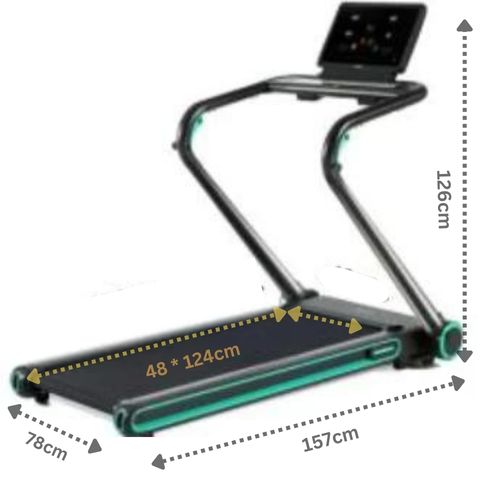 Treadmill Runner RazorS 2.5HP Compact Design