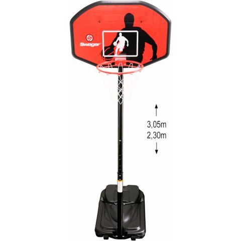 Basketball Hoop (105*75*305CM) Bolt Adjustable Height - Last Piece Assembled