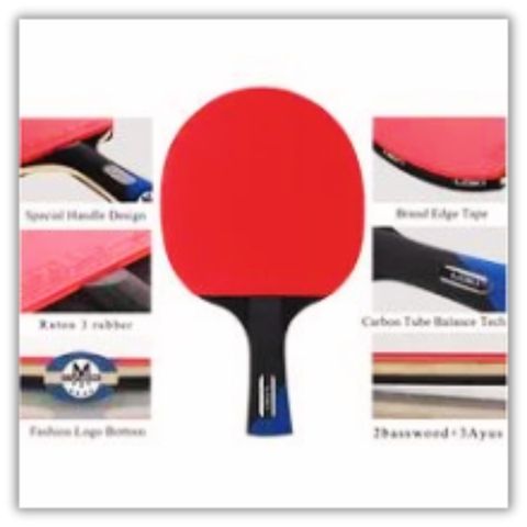 Loki 4 Star Table tennis racket Ping Pong Bat