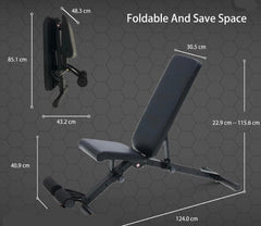 Heavy Sit Up Bench 316 Adjustable Heights