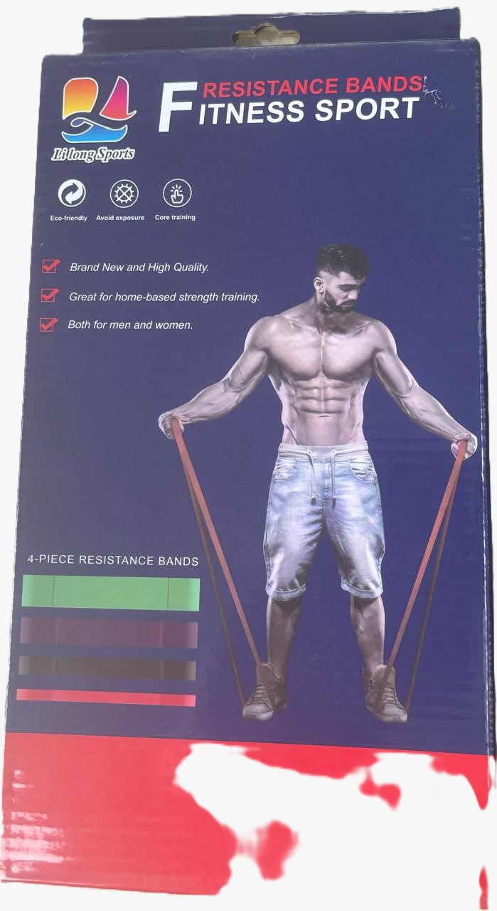 Pack 4x Pull-up Bands, bandes d'entraînement, bandes de Pack 4x Pull-up Bands, bandes d'entraînement, bandes de