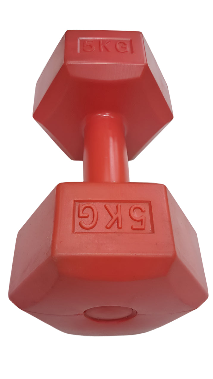 Hex dumbbells with cement filling| Amman Jordan Barakasports