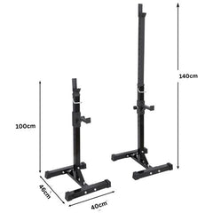Squat Rack and Weight Bar Stand Light Size