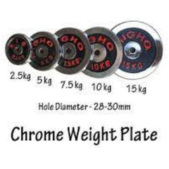 Chrome Regular Weight Plate