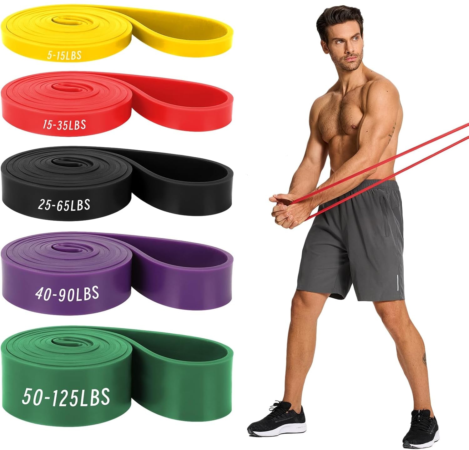 Fitness Bands Cap Resistance Loop Bands Latex Exercise Band Loop Amman Jordan Barakasports – Barakasports