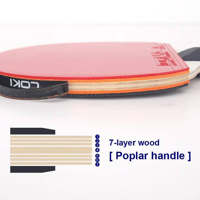LOKI / K1000 table tennis racket set