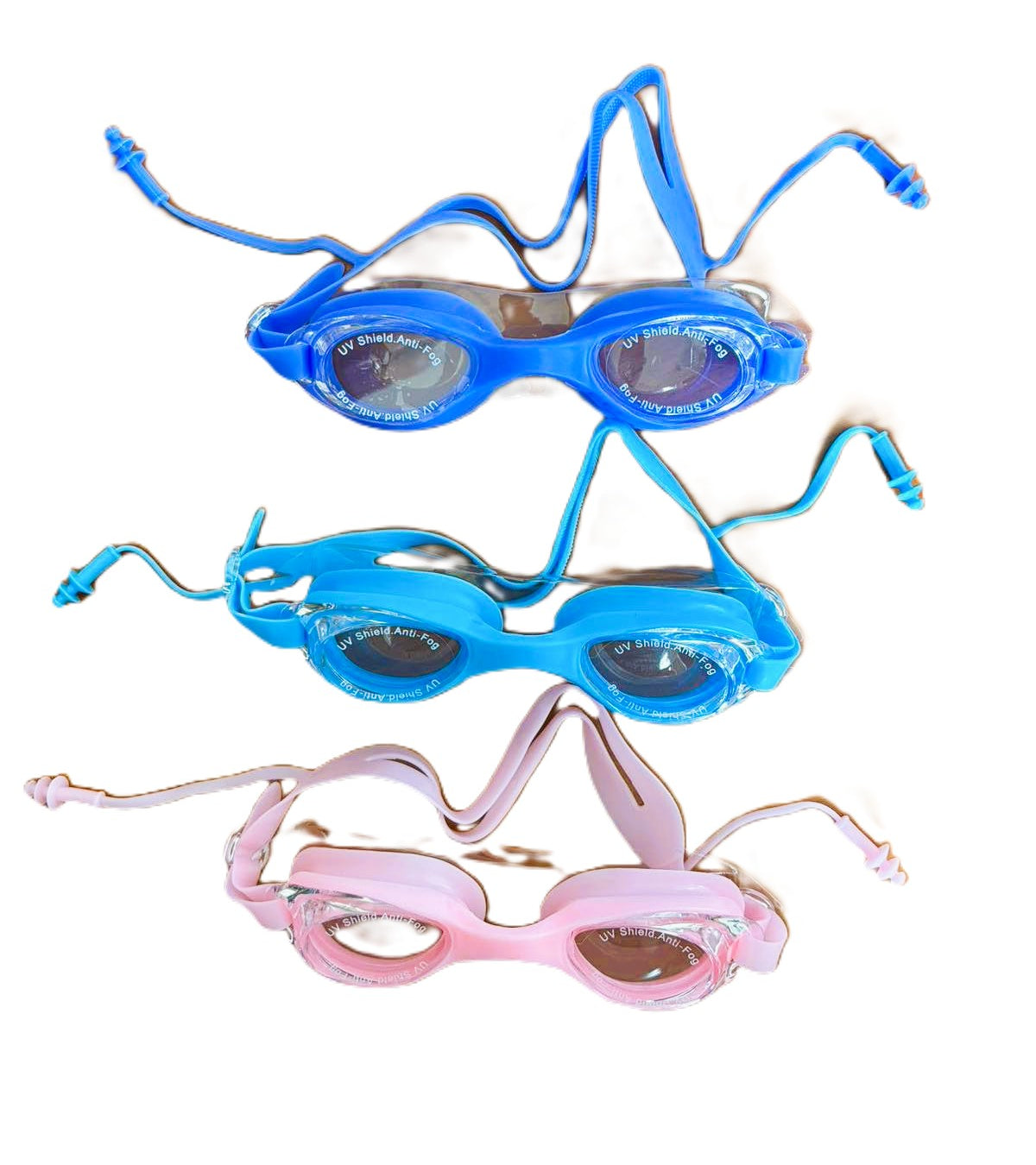 All Silicon 2308 Swim Goggles attached Ear Plug All Silicon 2308 Swim Goggles attached Ear Plug