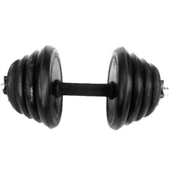 Rubber Dumbbells 10KG Rashaqa