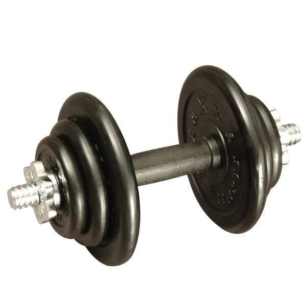 Adjustable Rubber Dumbbell 10KG