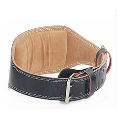 Weight Lifting Leather Belt with Cushion