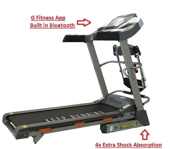 Treadmill Runner 42sv 2HP with Vibration 4xShock Absorption