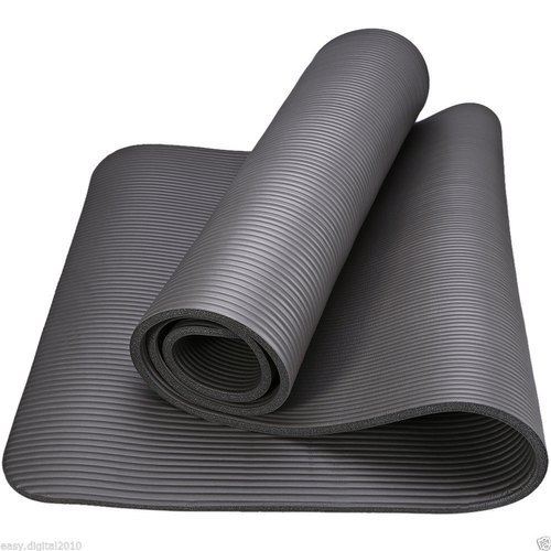Yoga Mat  10mm NBR Black