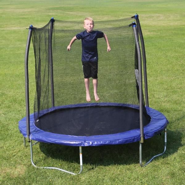 Foot 8 Trampoline 240cm with net including assembly