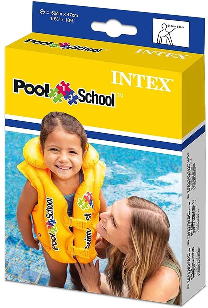 Deluxe swim vest pool school ages 36 Intex Amman Jordan barakasports