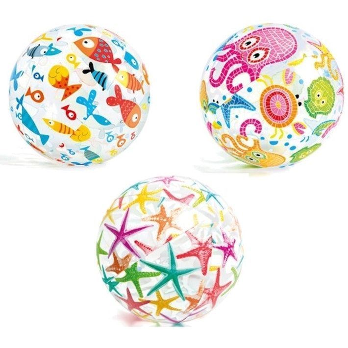 Lively print balls ages 3+ Intex 59040