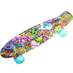 Skateboard plastic 55 * 15 cm